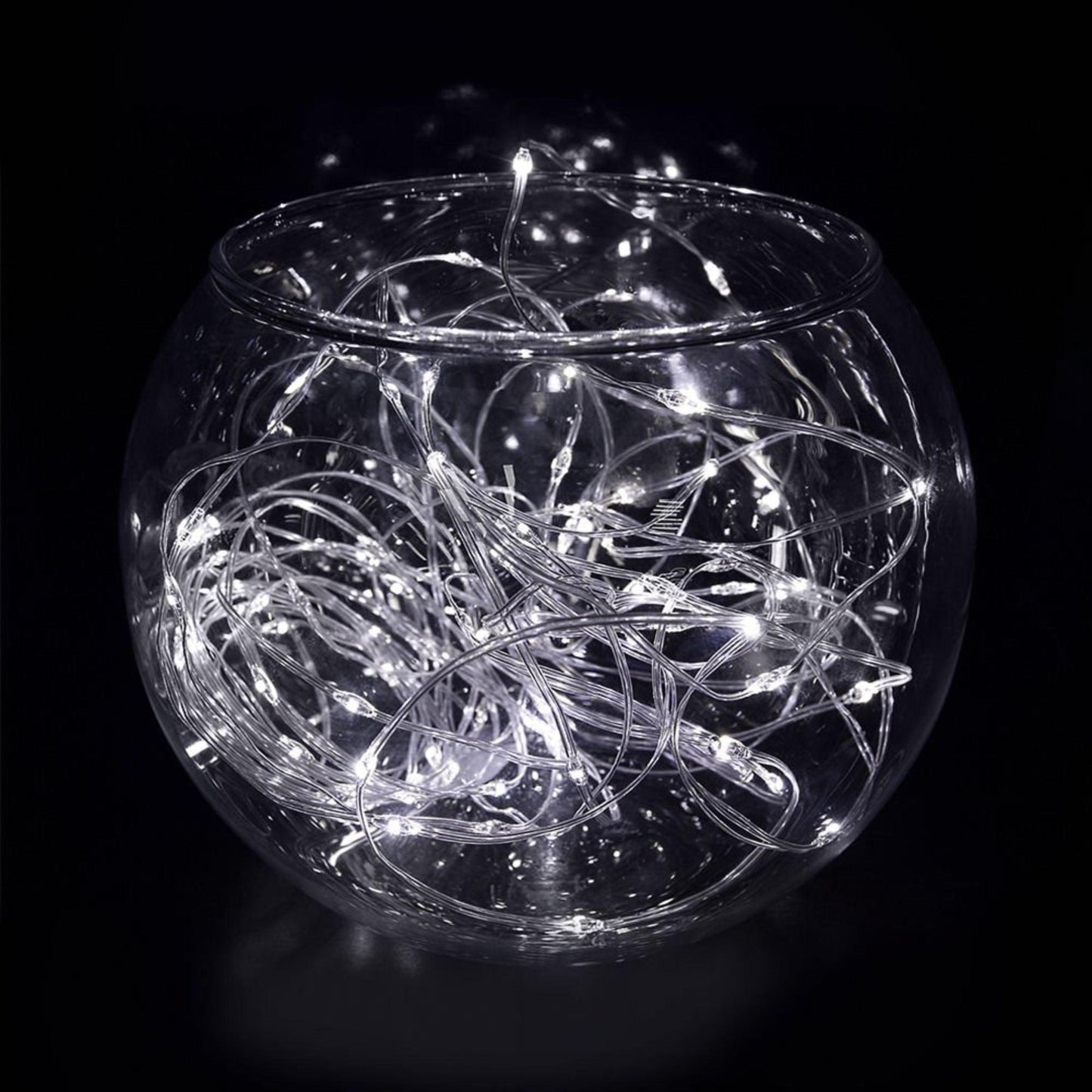 LED Drahtkugel Tischlampe