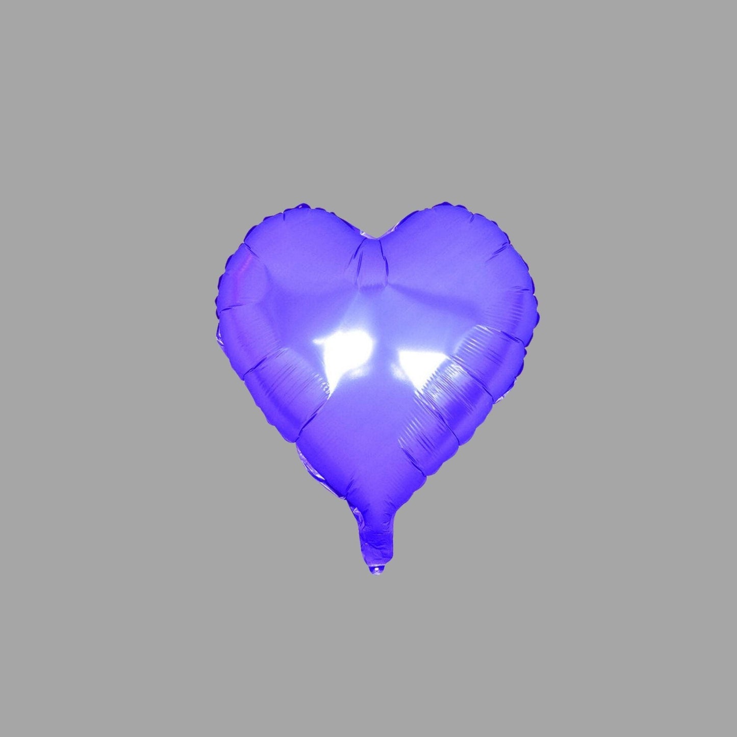 Folienballon Herzform Blau
