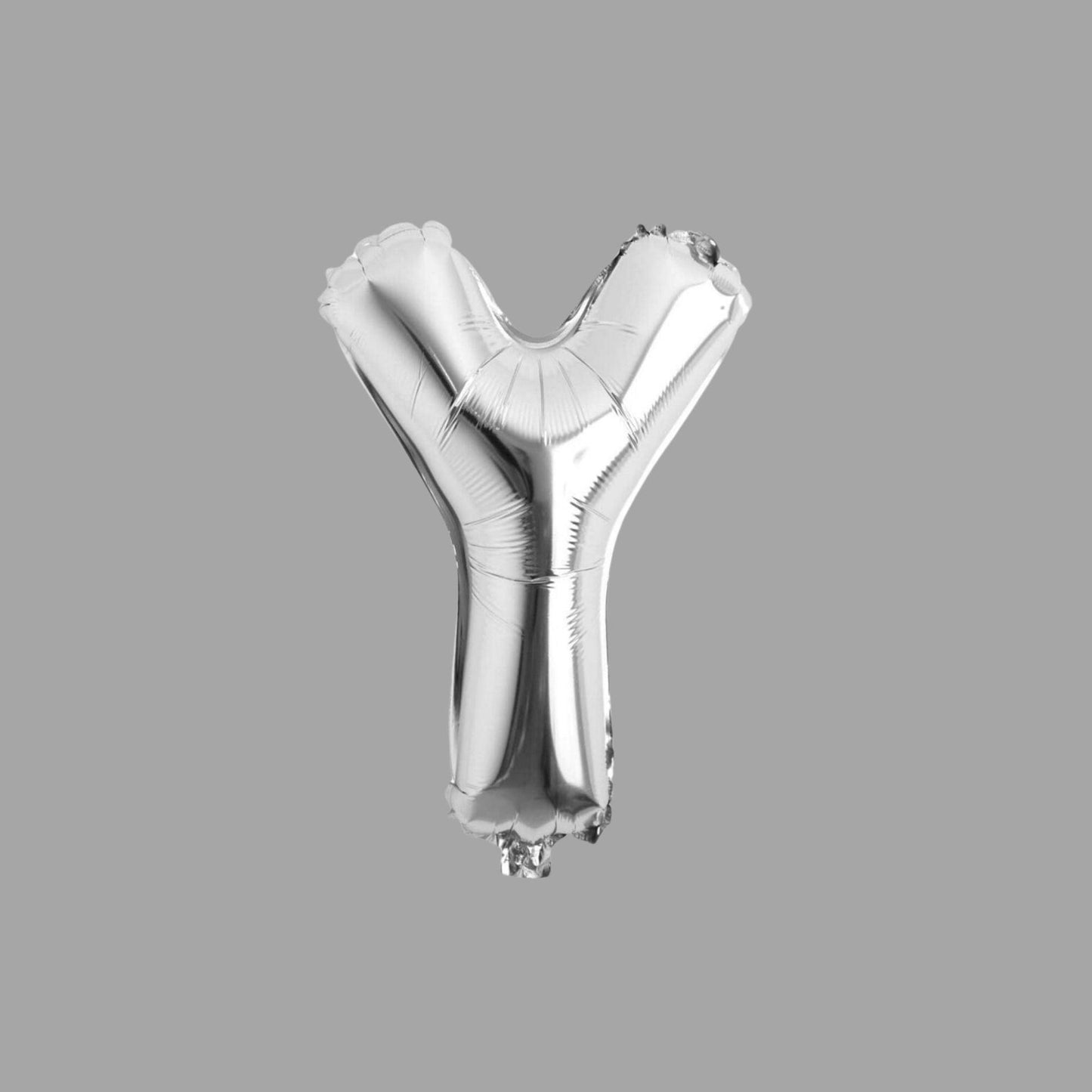 Folienballon Buchstabe Y Silber