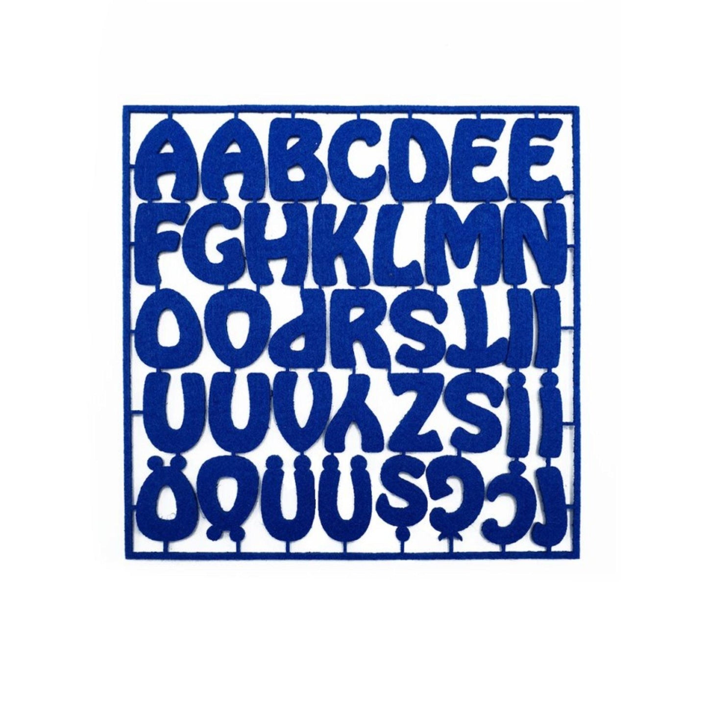 Schaumstoff-Alphabet Buchstaben Blau