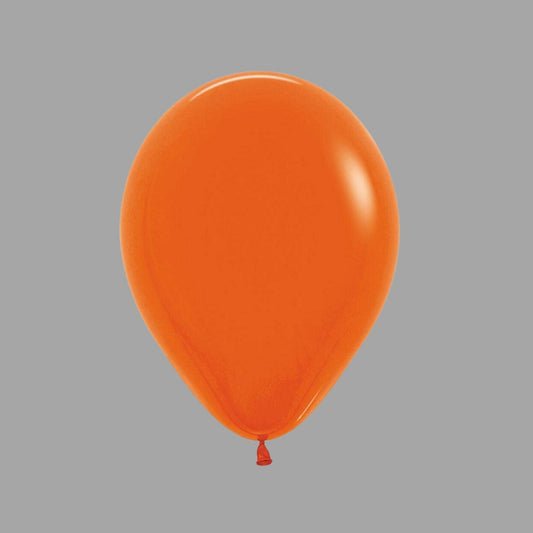 Orange Luftballon