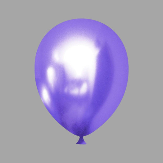 Luftballon Metallisch Lila