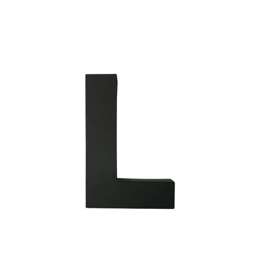 Schwarze Geschenkbox "L" aus Papier