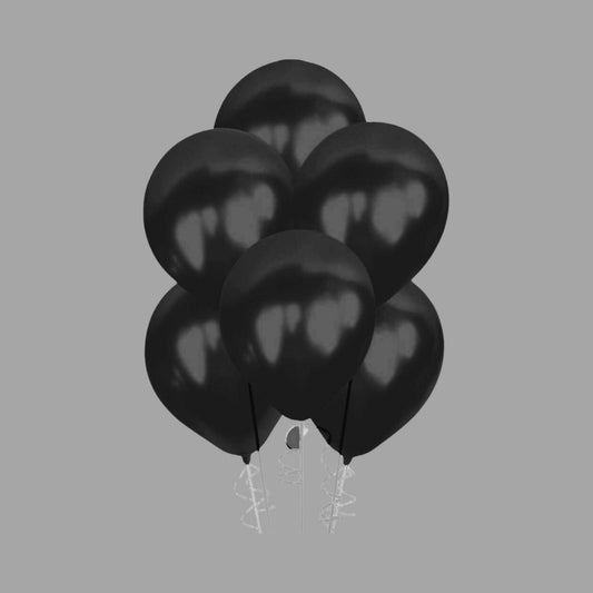 Luftballon Set Schwarz