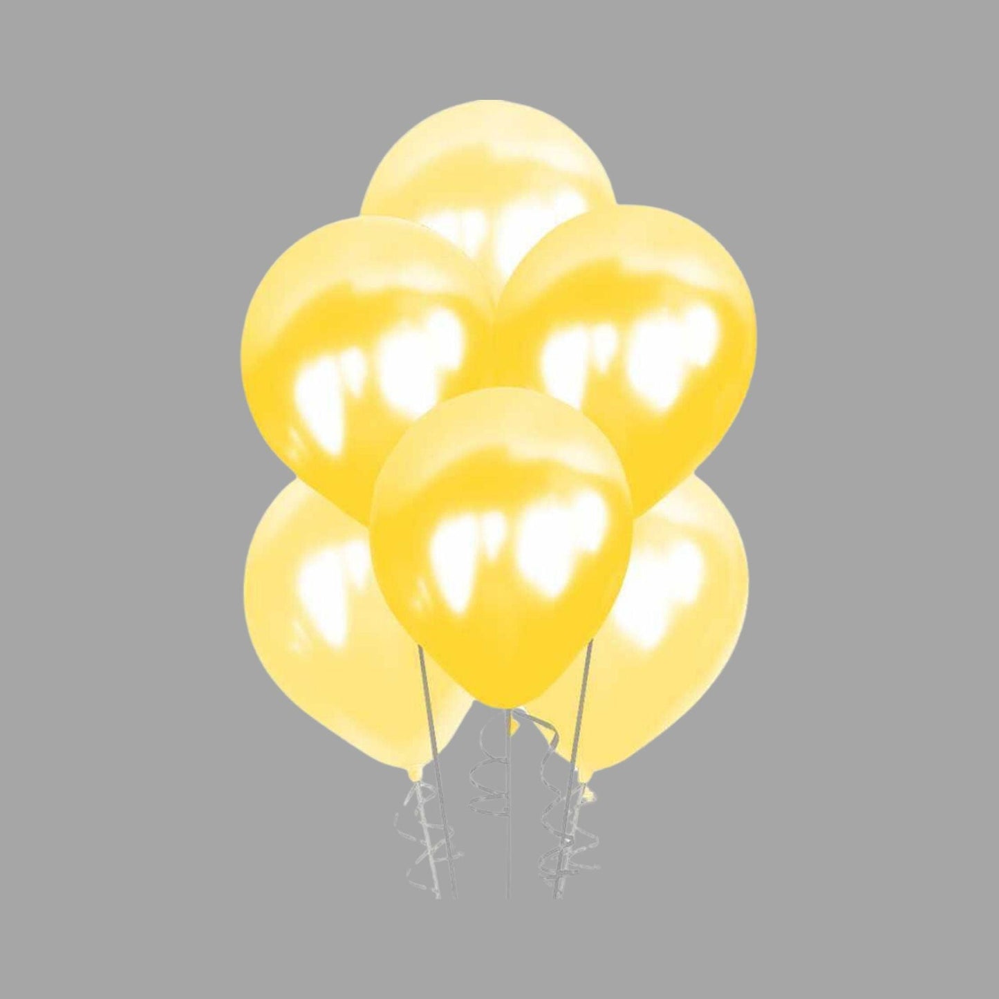 Luftballon Set Gelb