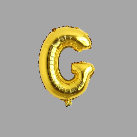 Folienballon Buchstabe G Gold