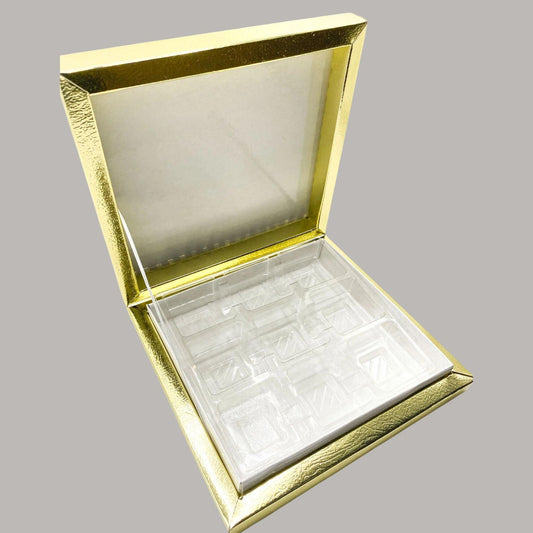 Goldene Schmuckbox für Hochzeiten