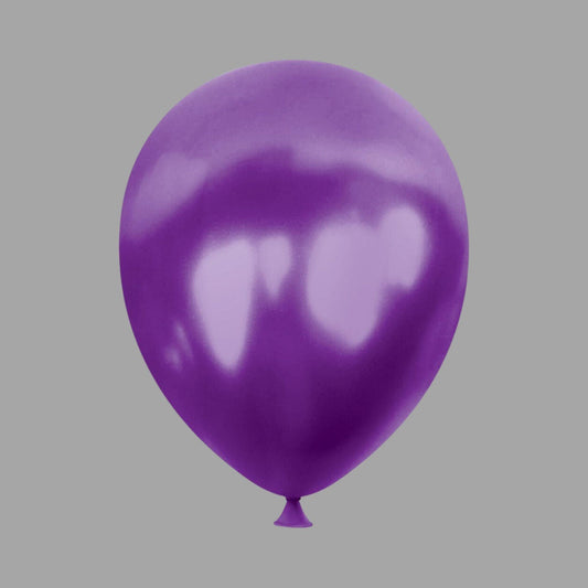 Luftballon Violett Metallic