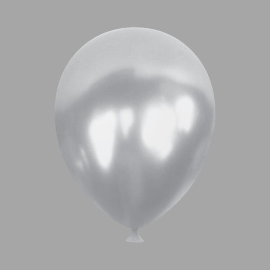 Latex Ballon Silber