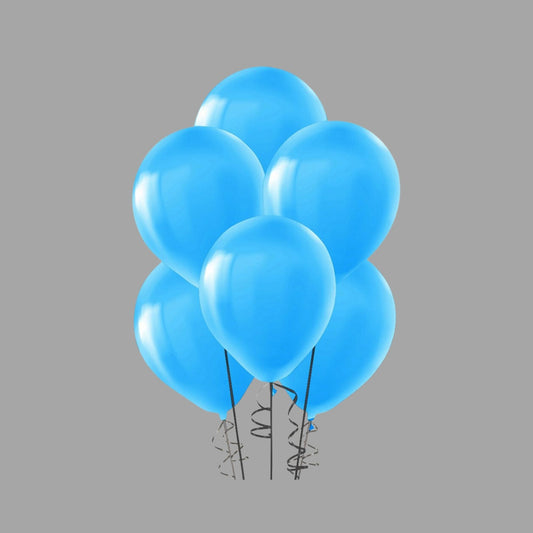 Ballonstrauß Blau