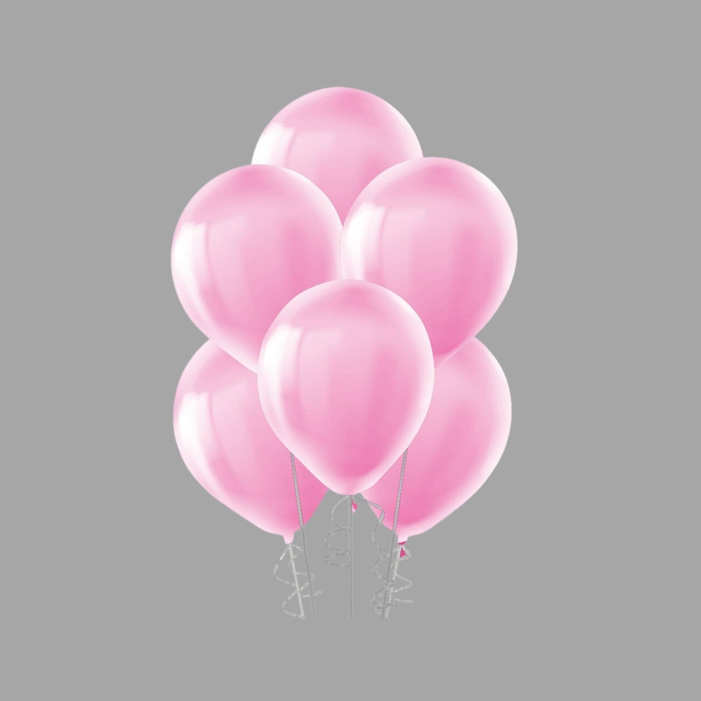 Ballonstrauß Rosa