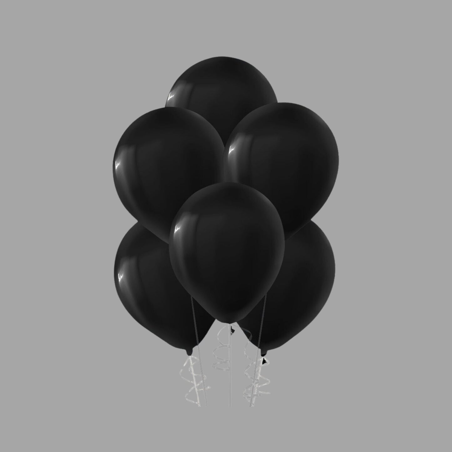 Ballonstrauß Schwarz