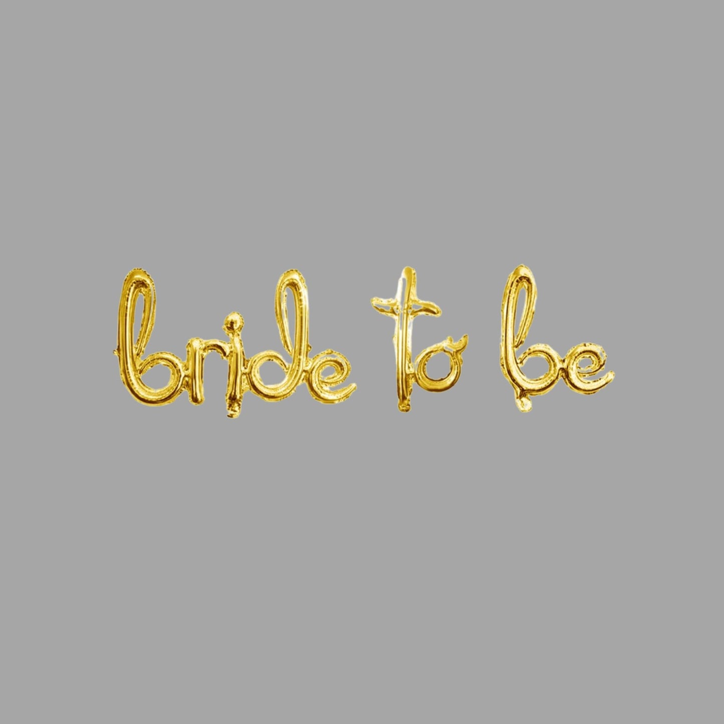 Wanddeko "Bride to Be" Gold