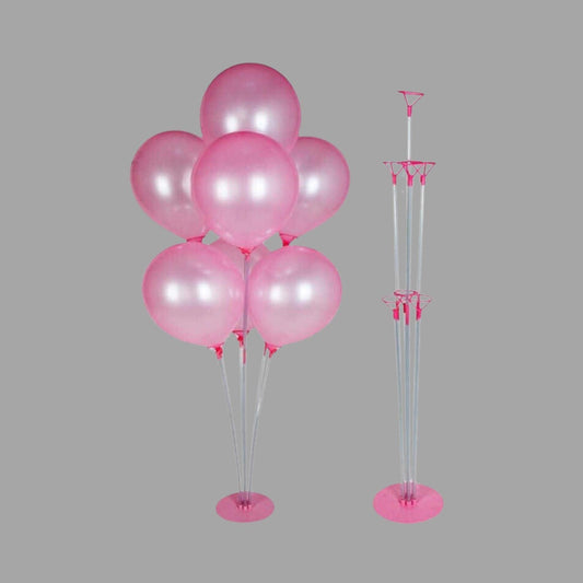 Rosa Ballon Bouquet