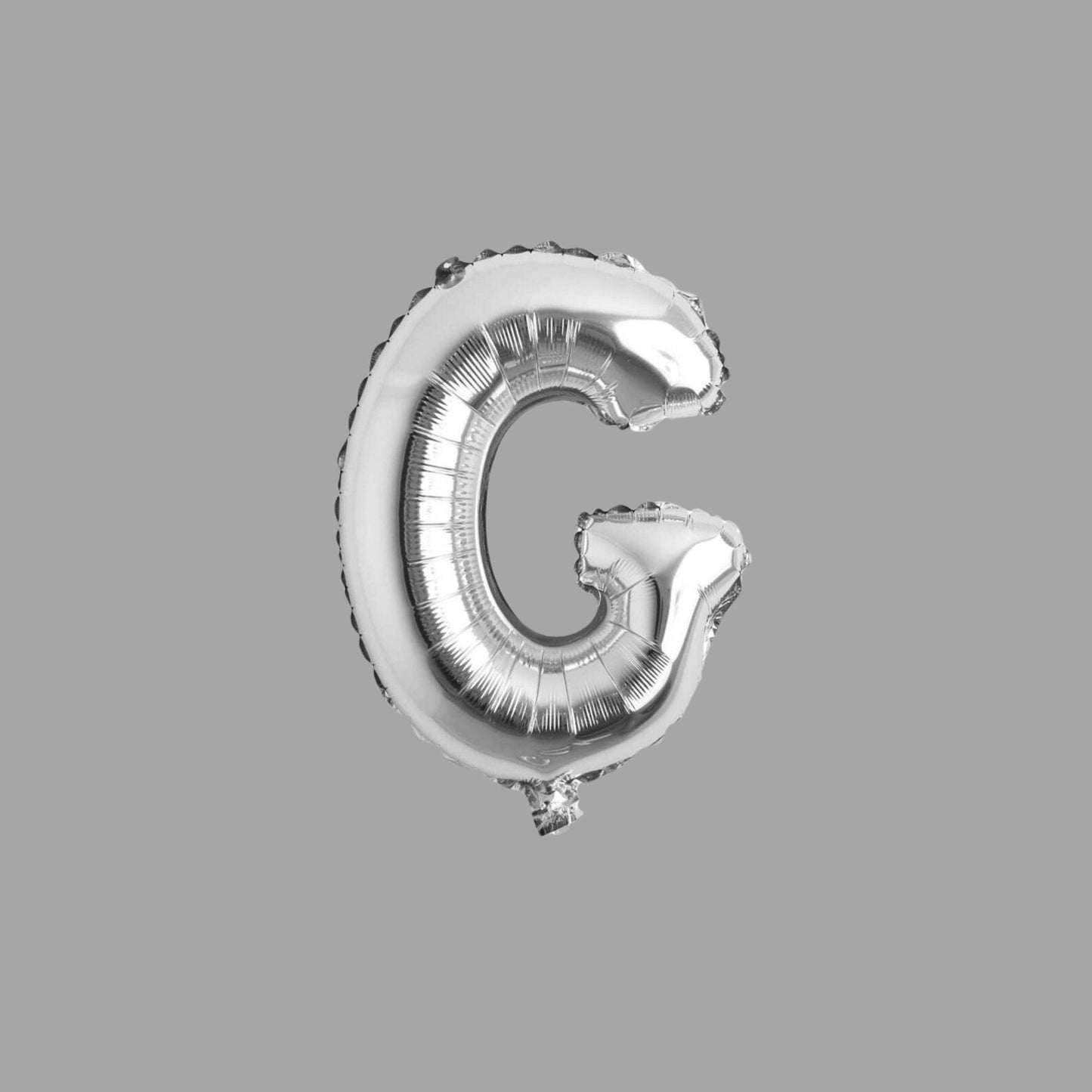 Folienballon Buchstabe G Silber