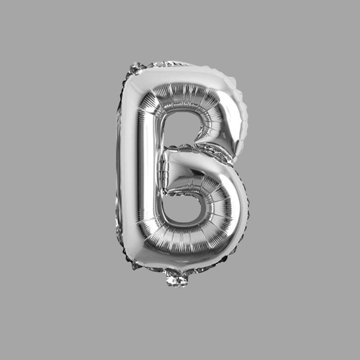 Folienballon Buchstabe B Silber