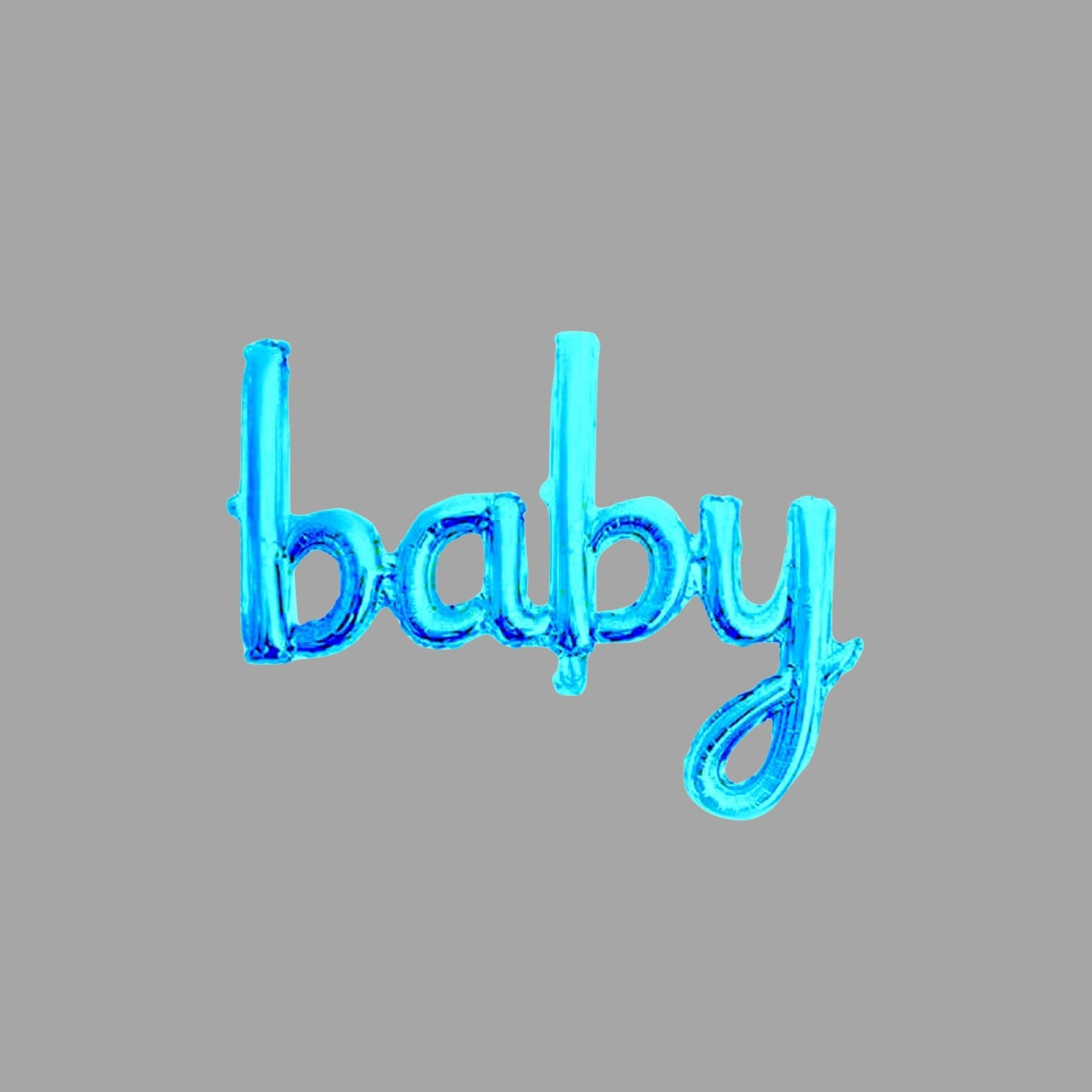 Wanddeko "Baby" Blau